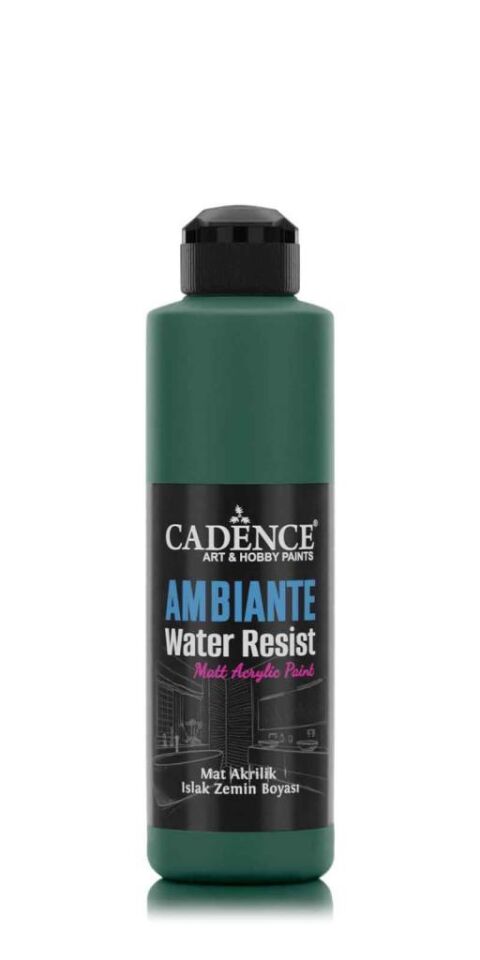 Cadence Ambiante Islak Zemin Boyası AW14 Zümrüt Yeşili 250ML + Katalizör 10GR