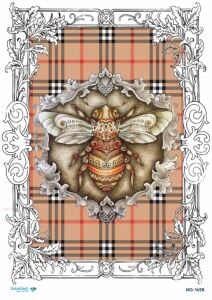 Diamond Pirinç Dekopaj Kağıdı - 1498