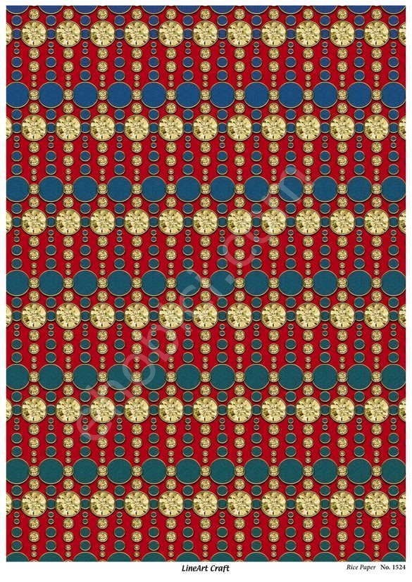 Lineart Pirinç Dekopaj Kağıdı Model - 1524