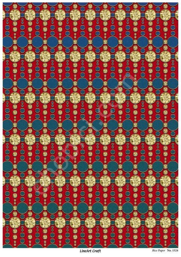 Lineart Pirinç Dekopaj Kağıdı Model - 1524