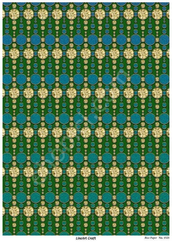 Lineart Pirinç Dekopaj Kağıdı Model - 1525