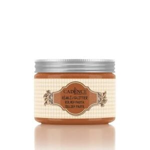 Cadence Simli Rölyef Pasta 5879 Bakır 150ml