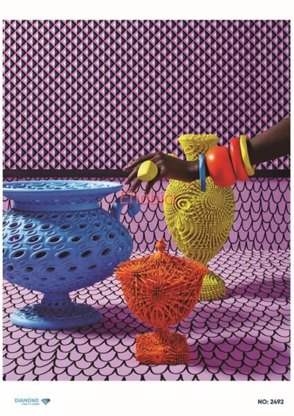 Diamond Pirinç Dekopaj Kağıdı - 2492