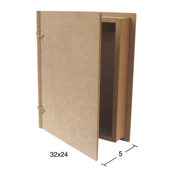 Ahşap Büyük Kitap Kutu KU253