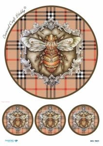 Diamond Pirinç Dekopaj Kağıdı - 1501