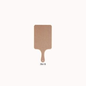 Kare Ahşap Sunum Tahtası 39x18cm L123