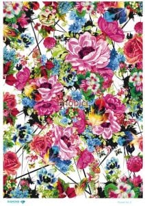 Diamond Pirinç Dekopaj Kağıdı - 002