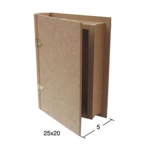 Ahşap Orta Kitap Kutu KU254