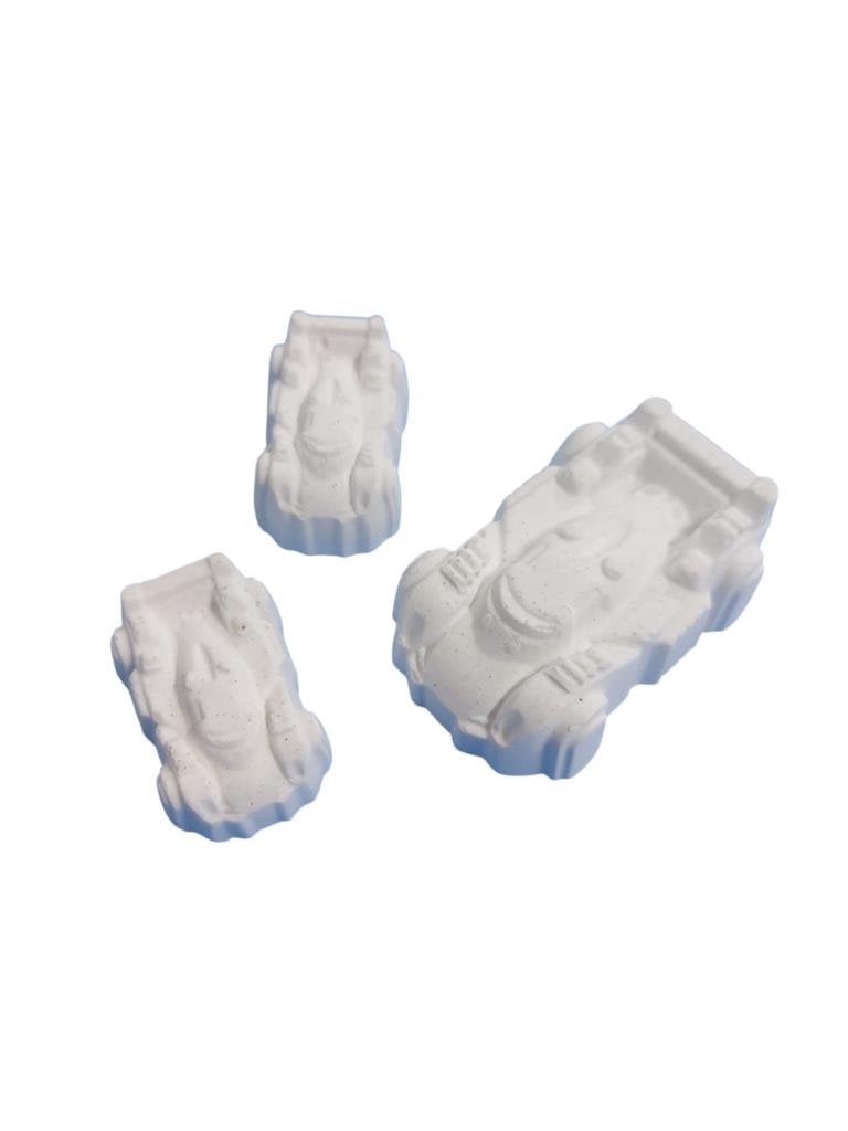 Yarış Arabası 3'lü Set Figür