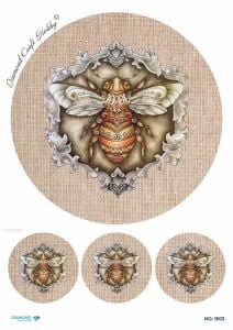 Diamond Pirinç Dekopaj Kağıdı - 1503