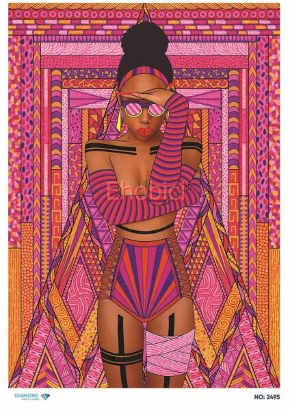 Diamond Pirinç Dekopaj Kağıdı - 2495