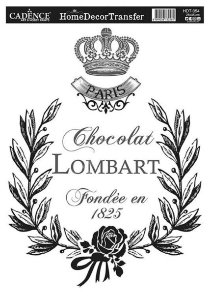 Cadence Home Dekor Transfer Kağıdı 25x35cm HDT-54