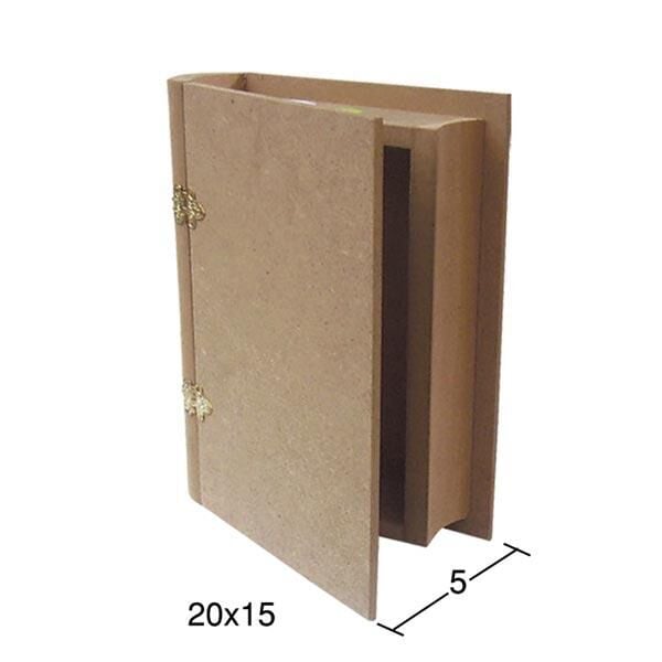 Ahşap Küçük Kitap Kutu KU255