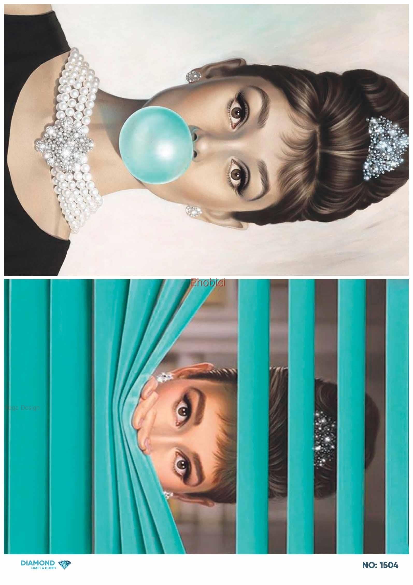 Diamond Pirinç Dekopaj Kağıdı - 1504