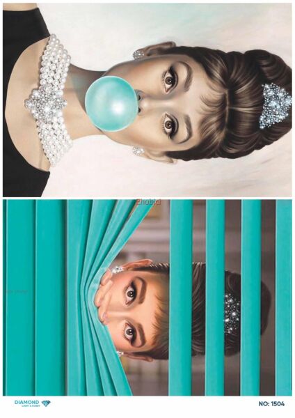 Diamond Pirinç Dekopaj Kağıdı - 1504