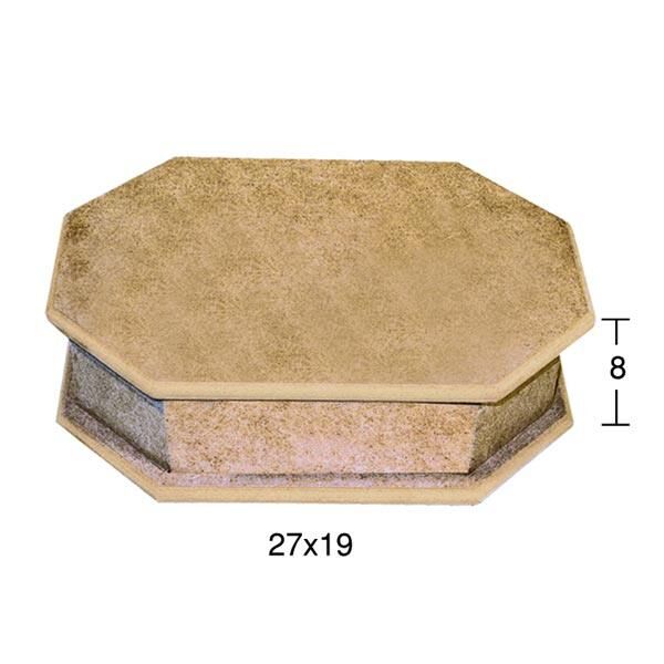 Ahşap Sekizgen Kutu KU256