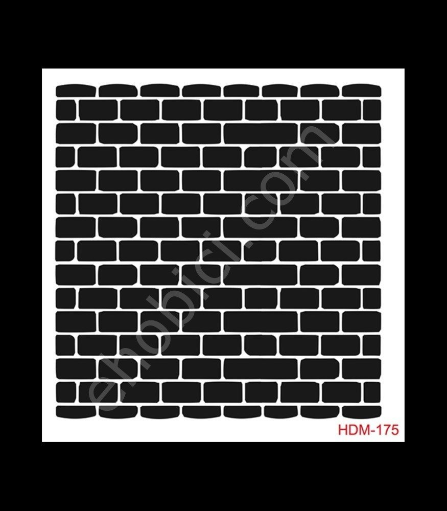 HDM175 Cadence Home Dekor Stencil 25x25