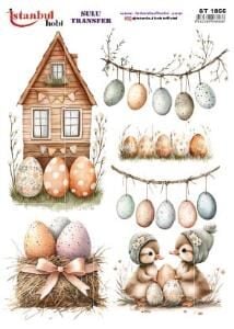 Sulu Transfer Kağıdı 25x35cm ST-1855