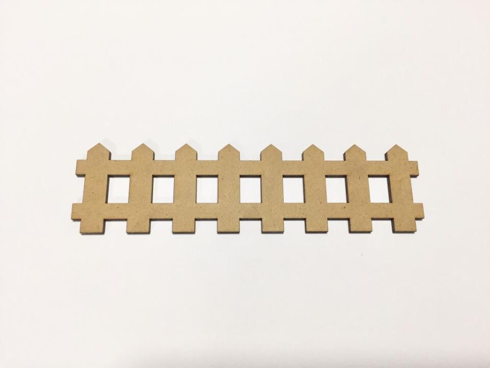 Dekoratif Ahşap Çit 15x4cm