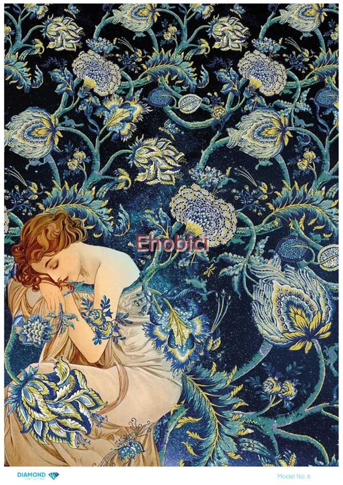 Diamond Pirinç Dekopaj Kağıdı - 006