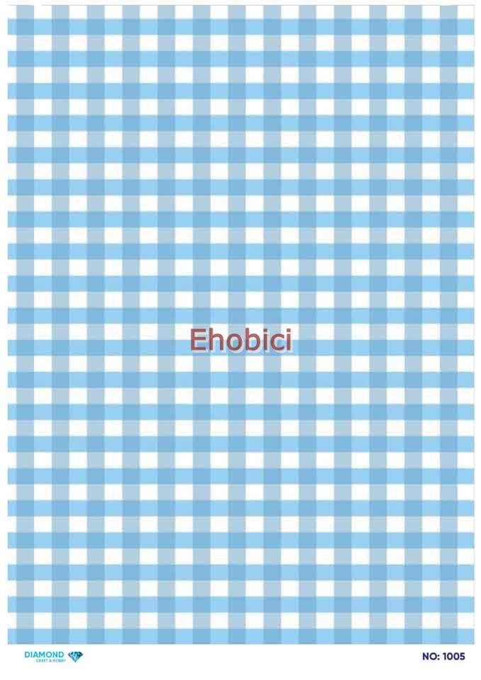 Diamond Pirinç Dekopaj Kağıdı - 1005