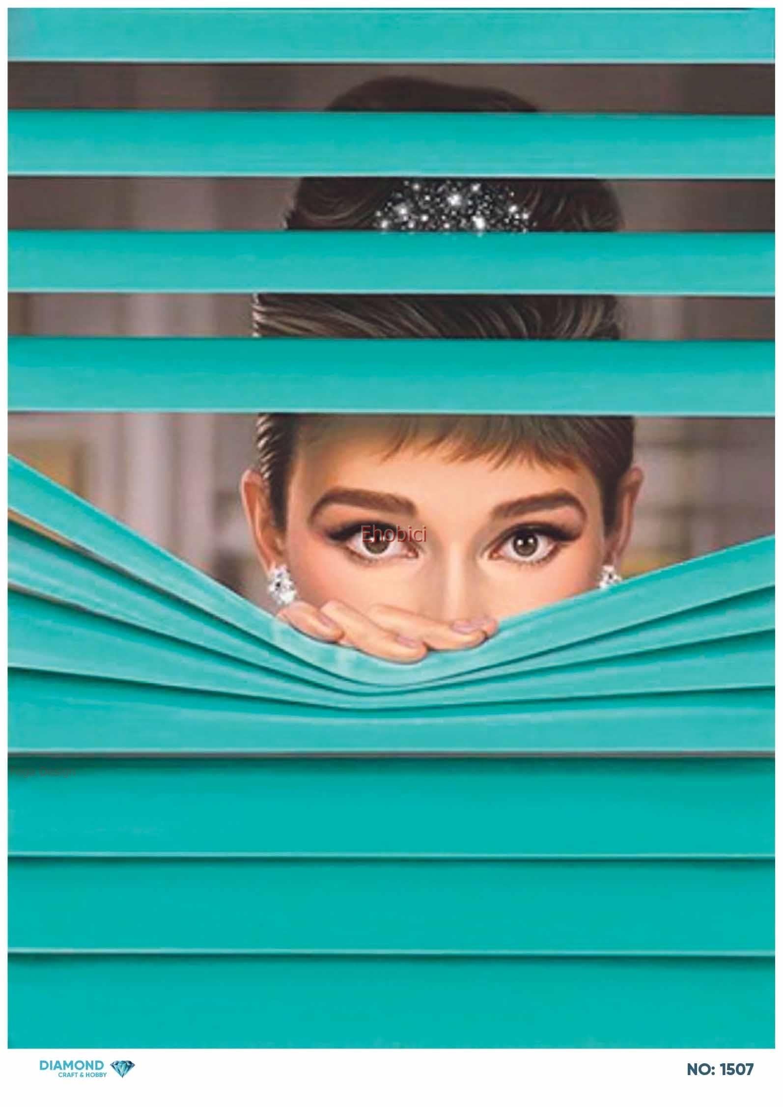 Diamond Pirinç Dekopaj Kağıdı - 1507