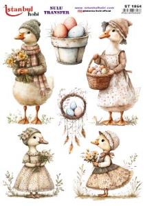 Sulu Transfer Kağıdı 25x35cm ST-1854