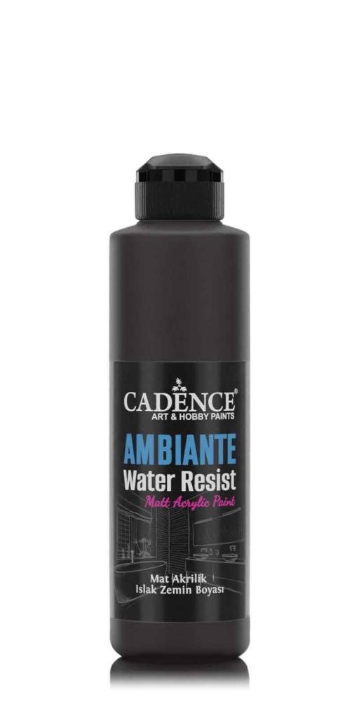 Cadence Ambiante Islak Zemin Boyası AW24 Siyah 250ML + Katalizör 10GR