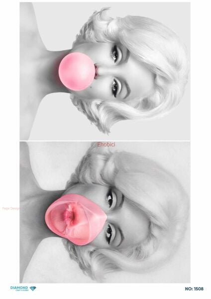 Diamond Pirinç Dekopaj Kağıdı - 1508