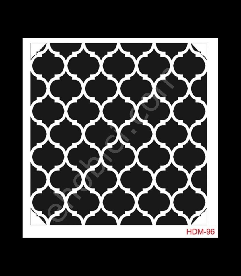 HDM96 Cadence Home Dekor Stencil 25x25