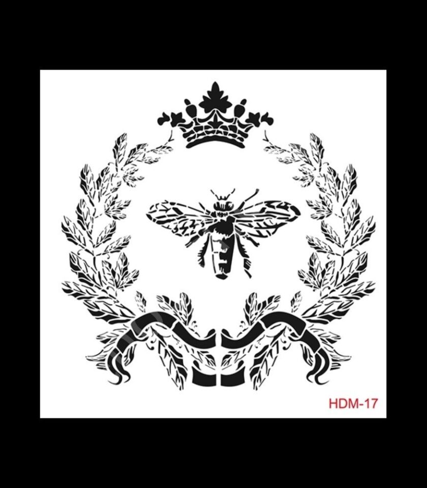 HDM17 Cadence Home Dekor Stencil 25x25