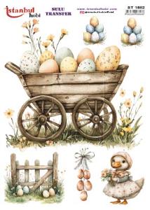 Sulu Transfer Kağıdı 25x35cm ST-1852