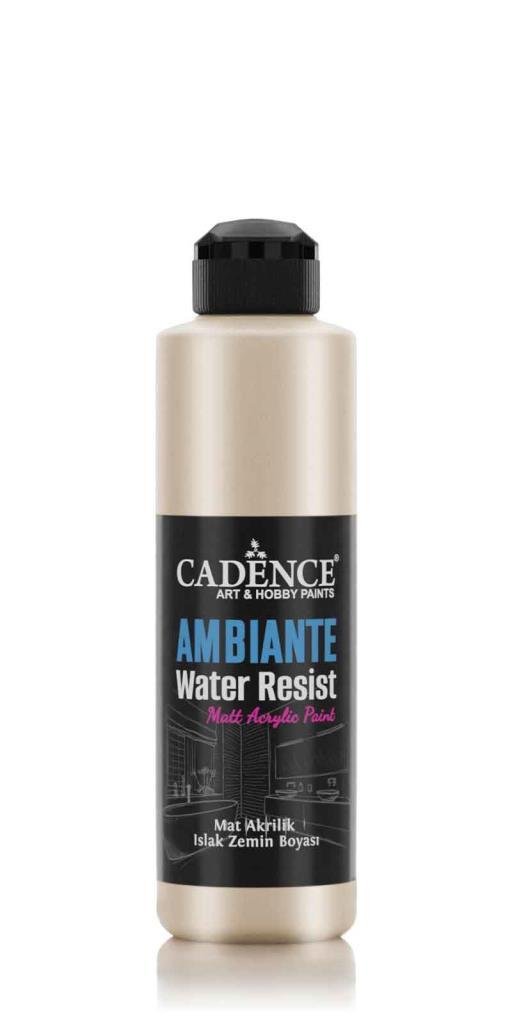 Cadence Ambiante Metalik Islak Zemin Boyası AWM02 Platin 250ML + Katalizör 10GR