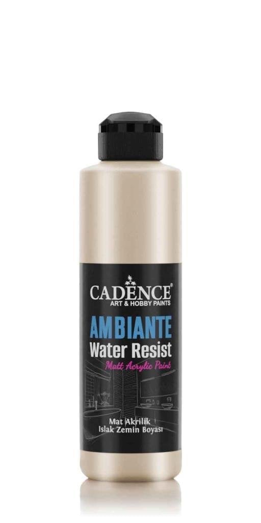 Cadence Ambiante Metalik Islak Zemin Boyası AWM02 Platin 250ML + Katalizör 10GR
