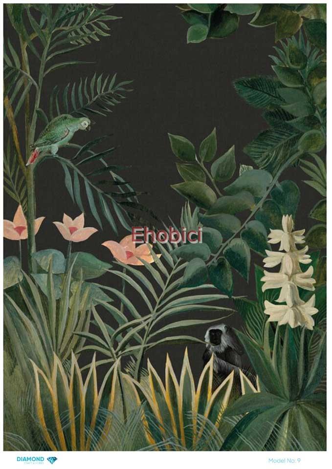 Diamond Pirinç Dekopaj Kağıdı - 009