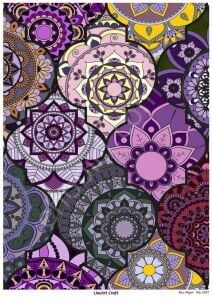 Lineart Pirinç Dekopaj Kağıdı Model - 1537