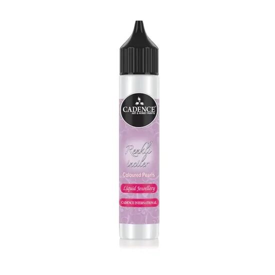 Cadence Renkli İnciler 580 Metalik İnci 25ml