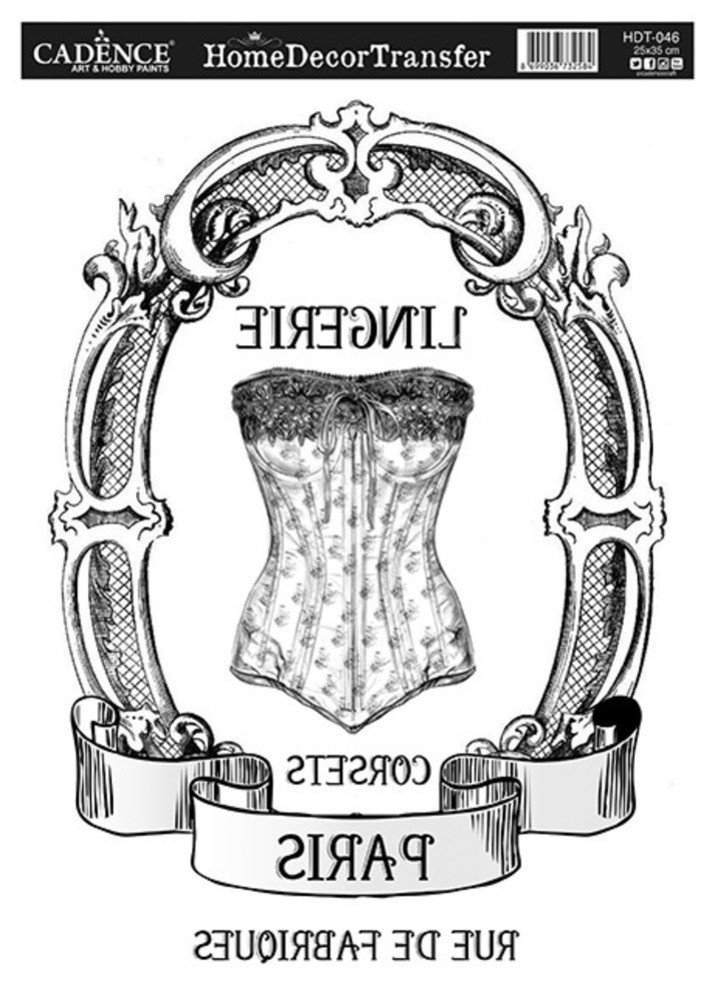 Cadence Home Dekor Transfer Kağıdı 25x35cm HDT-46