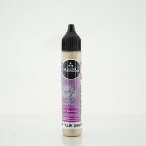 Cadence Renkli İnciler 25ML(cc) 584 Metalik Şampanya