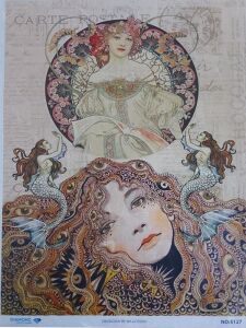 Diamond Pirinç Dekopaj Kağıdı - 5127