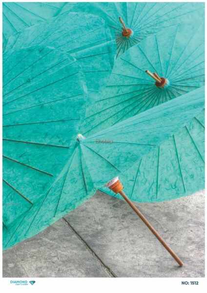 Diamond Pirinç Dekopaj Kağıdı - 1512