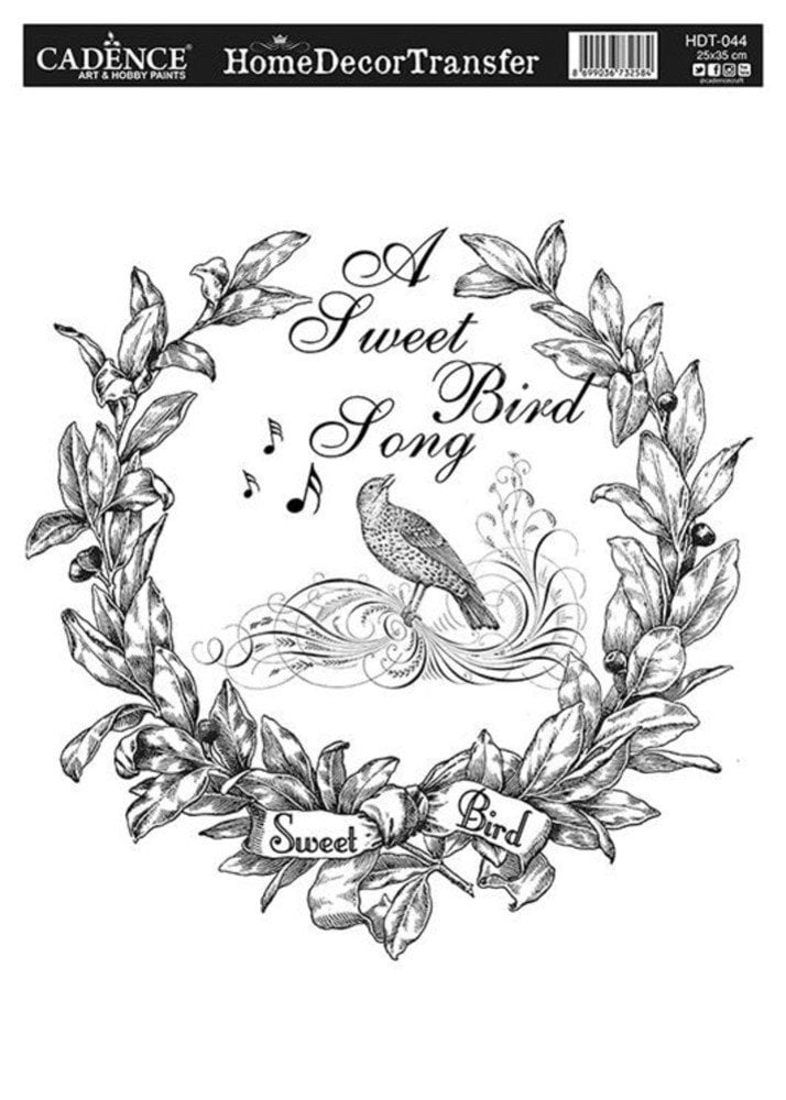 Cadence Home Dekor Transfer Kağıdı 25x35cm HDT-44