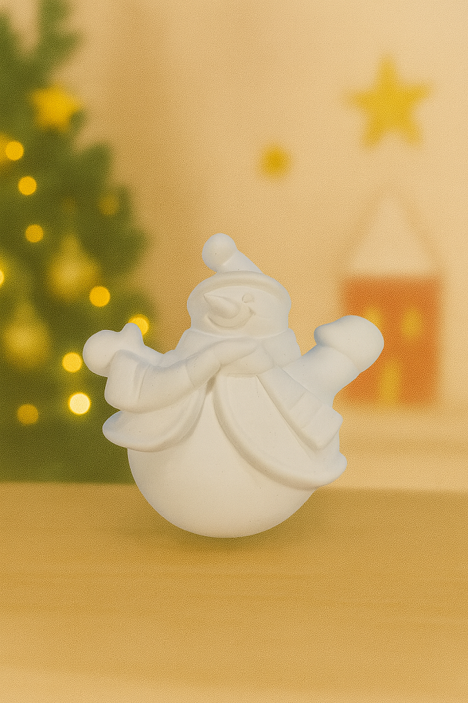 Kardan Adam Figür Yılbaşı 7x7cm