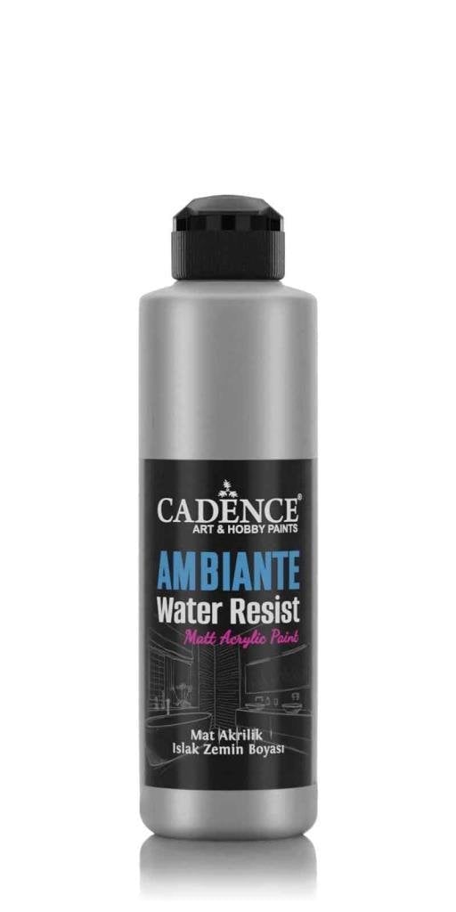 Cadence Ambiante Metalik Islak Zemin Boyası AWM06 Gümüş 250ML + Katalizör 10GR
