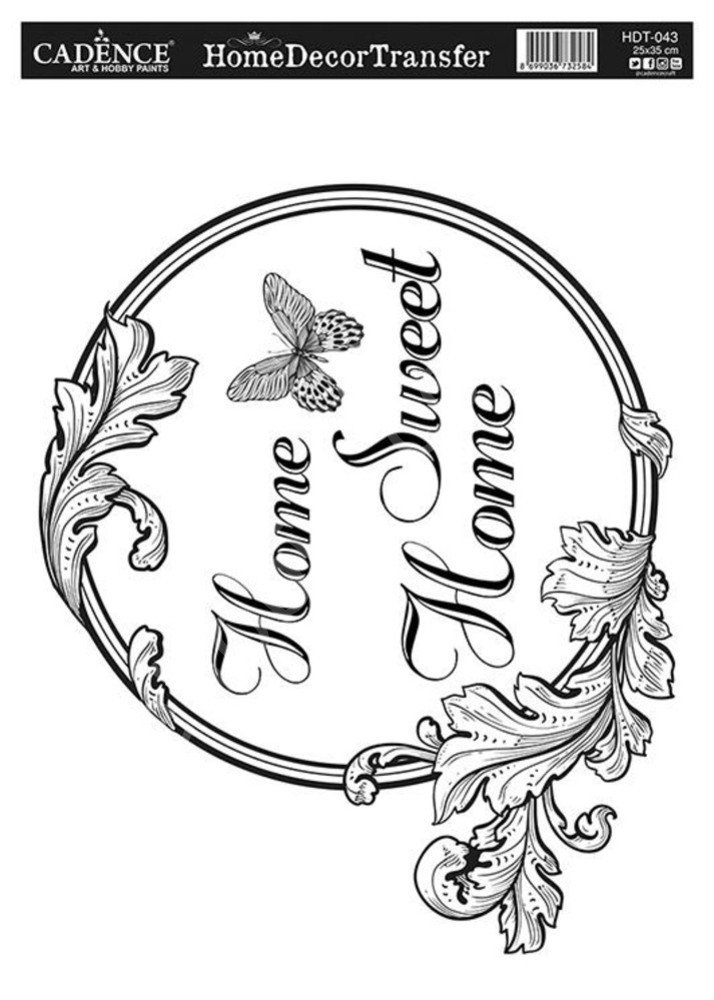 Cadence Home Dekor Transfer Kağıdı 25x35cm HDT-43