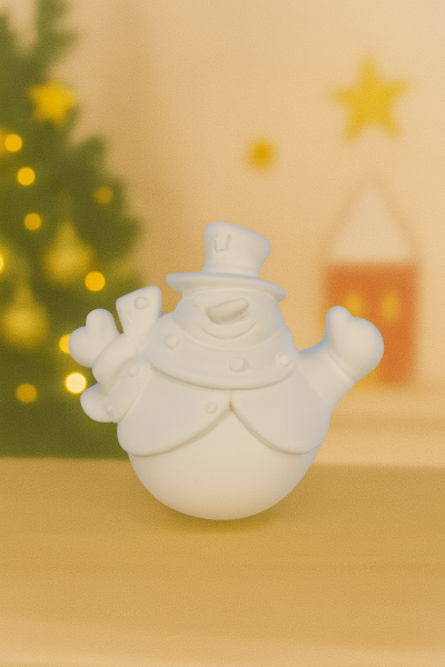 Kardan Adam Figür Yılbaşı 6,5x7,5cm