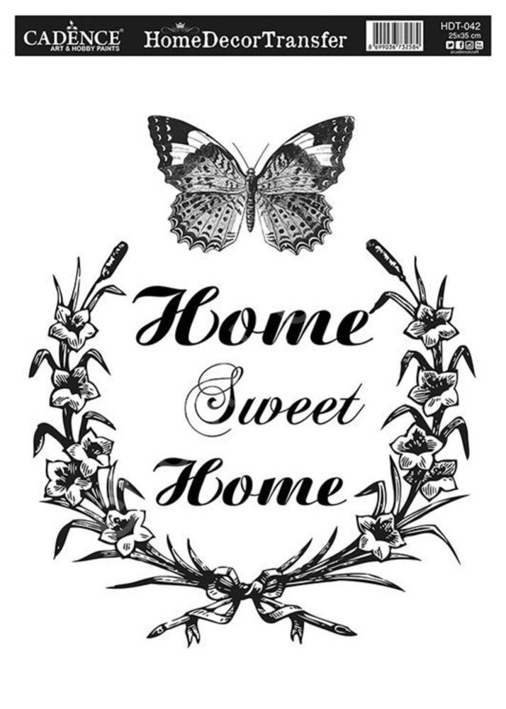 Cadence Home Dekor Transfer Kağıdı 25x35cm HDT-42