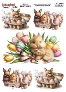 Sulu Transfer Kağıdı 25x35cm ST-1508