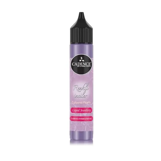 Cadence Renkli İnciler 593 Metalik Mor 25ml