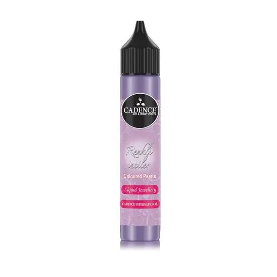 Cadence Renkli İnciler 593 Metalik Mor 25ml